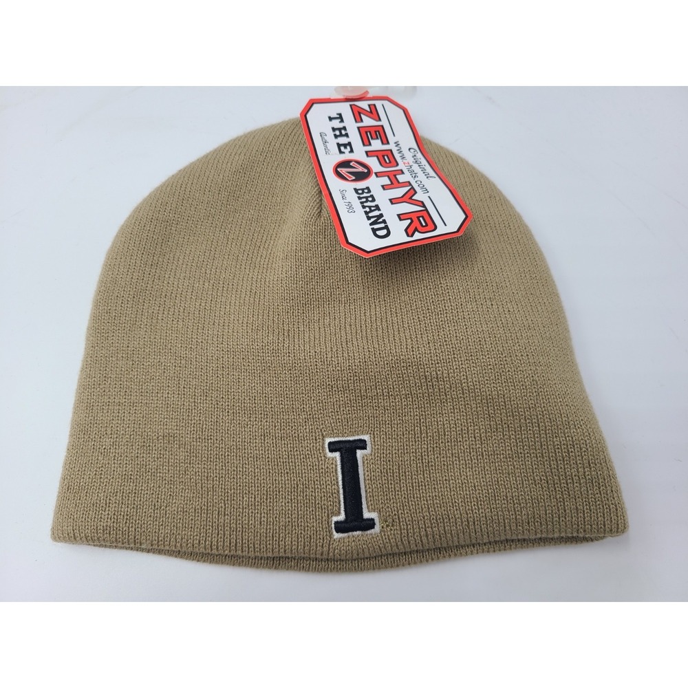 University of Idaho Vandals (Fits Small) Zephyr Beanie Winter Knit Hat Cap Brown
